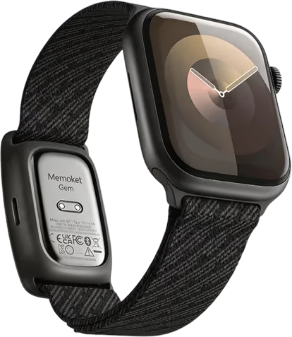 Apple WatchとGemを1本のバンドで併用する装着例